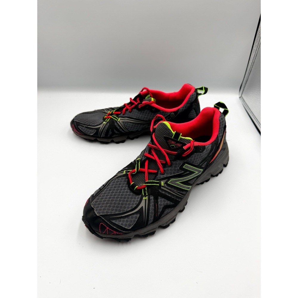 New Balance 610v2 WT610BP2‎ Womens 10 B Sneaker Gray Black Lace Up Running Shoes